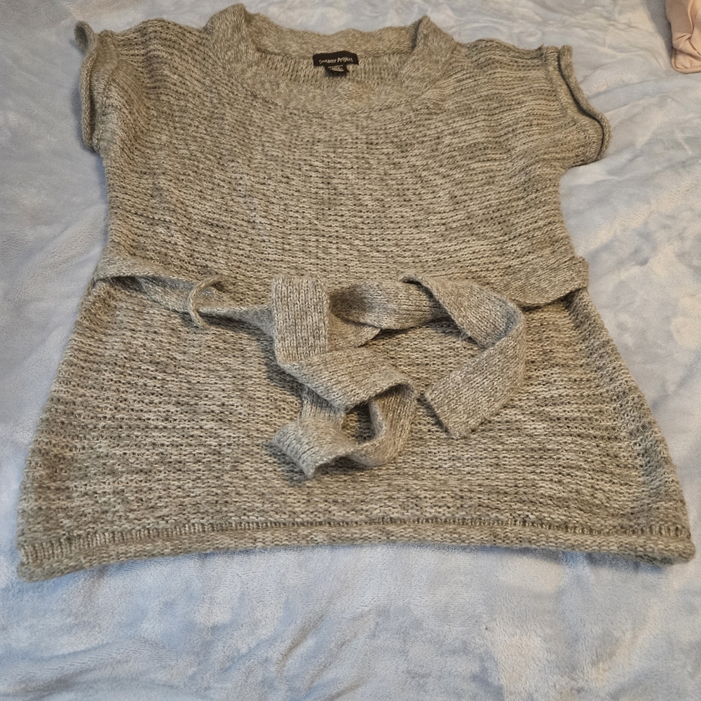 Sweater Project Gray Crew Neck Sweater